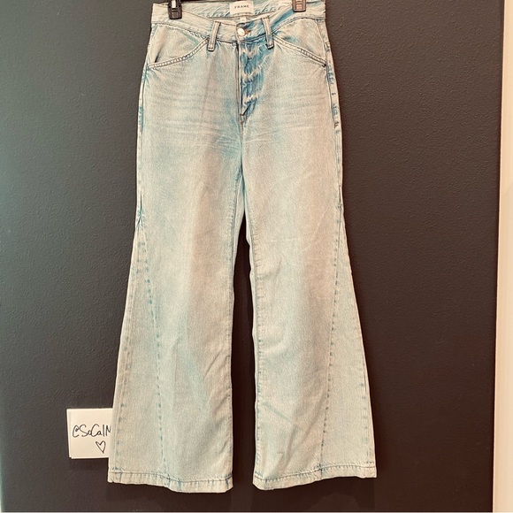 Frame Denim Denim - FRAME le baggy palazzo wide leg jeans size 25